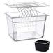 KitchenBoss Sous Vide Container 11L met Deksel en Rooster van RVS