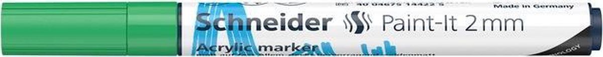 Schneider Acryl Marker Paint-it 310 2mm groen S-120104