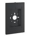 conecto Wandhouder voor tablet, afsluitbare stalen behuizing voor Tab A 10.1 (2019)/Tab A7/S6 Lite 10.4/10.5"/11 en iPad 5/6/7/8/9/ iPad Air 9.7"/10.5"/10.9"/iPad Air 9.7"/10.5"/11, zwart