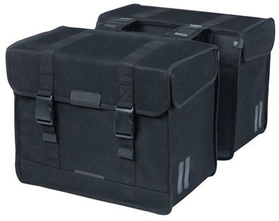 Basil Kavan Eco Classic 68L Double Pannier - 68 Liter - Black