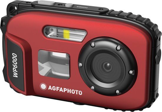 AgfaPhoto Realishot WP6000RD digitale camera 1/4" Compactcamera 18 MP CMOS Rood