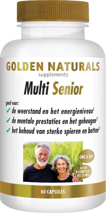 Golden Naturals Multi Strong Gold Senior - 8718164643125