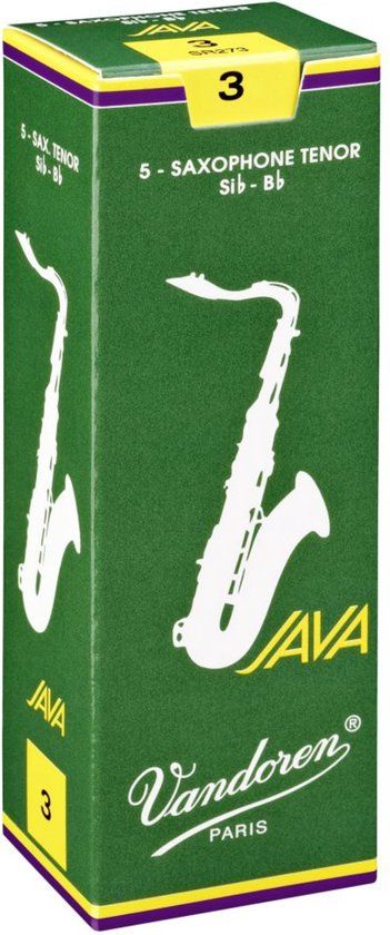 Vandoren Java Tenor Saxophone Reeds - Box of 5