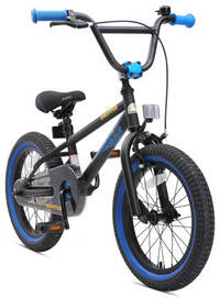 bikestar BMX kinderfiets 16 inch zwart