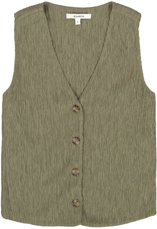 Garcia Gilet R260290 9945 Olive Breeze Dames Maat XL