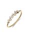 Lucardi Dames 14 Karaat gouden ring diamant 0,15