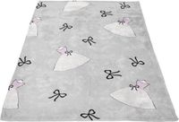SOLEIL D'OCRE Anais microfiber fleecedeken - 110 x 160 cm - Grijs