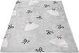 SOLEIL D'OCRE Anais microfiber fleecedeken - 110 x 160 cm - Grijs