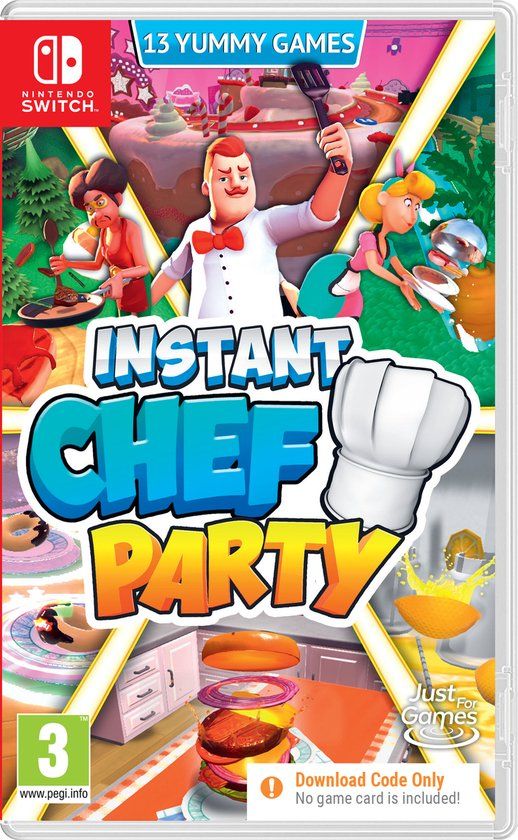 Instant Chef Party - Nintendo Switch - Code in a Box