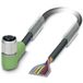 Phoenix Contact 1554898 Sensor/actuator connector, geassembleerd M12 Aantal polen (sensoren): 12 Bus, haaks 1.50 m 1 stuk(s)
