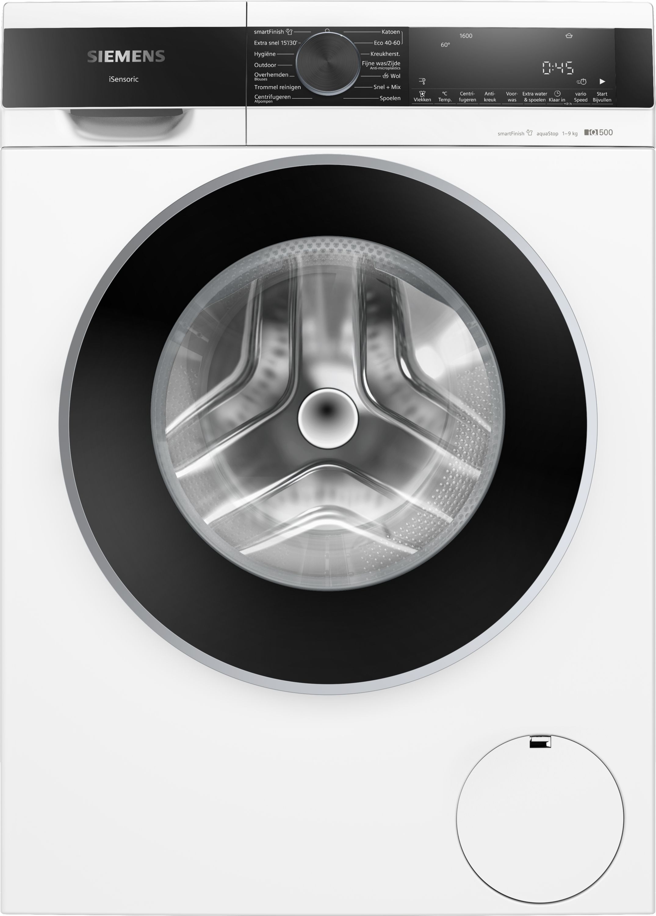 Siemens iQ500 WG46G2ZKNL - Wasmachine - 9 kg - 1600 rpm - Wit