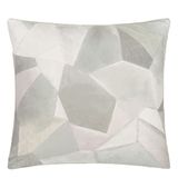 Kussensloop, Vanderschooten Geo Moderne Pewter Kussensloop Katoen Perkal Beige 65x65 cm