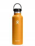 Hydro Flask Drinkfles 'standard mouth' (621 ml), fossil