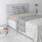Italian Bed Linen Fashion beddengoedset Made in Italy, microvezel, Ingrid, Frans bed