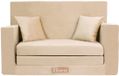 Flumi mini sofa pliable – canapé enfant doux avec fonction dépliante et housse amovible, beige