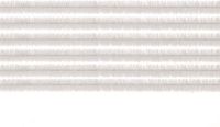 Glorex Hobby Fil de chenille - 30x - blanc - 50 cm