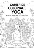 Cahier Yoga Coloring Book
