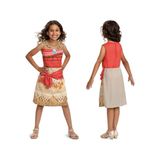 Disguise DISNEY - Moana/Vaiana Classic Kostuum Meisjes Maat M