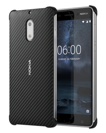 Nokia Carbon Fiber Design Case CC-802 zwart / 6
