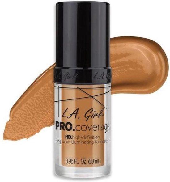 L.A. Girl Pro Matte HD Liquid Foundation - Warm Beige - 28 ml