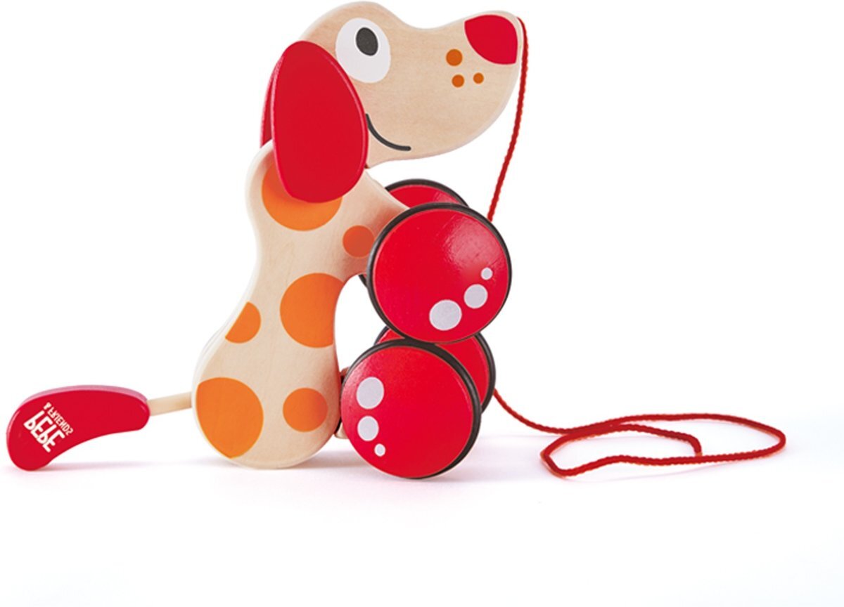 hape Houten trekfiguur puppy