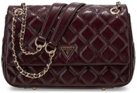 GUESS Juliet Convertible Xbody Flap Schoudertas Burgundy