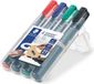 STAEDTLER Lumocolor permanent marker ronde punt - box 4 st