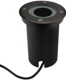LEDVION Ledvion LED Grondspot Buiten IP67 3W 230V GU10 rond zwart
