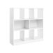 Vasagle Boekenkast Wit 8 Schappen 97.5 x 30 x 100 cm