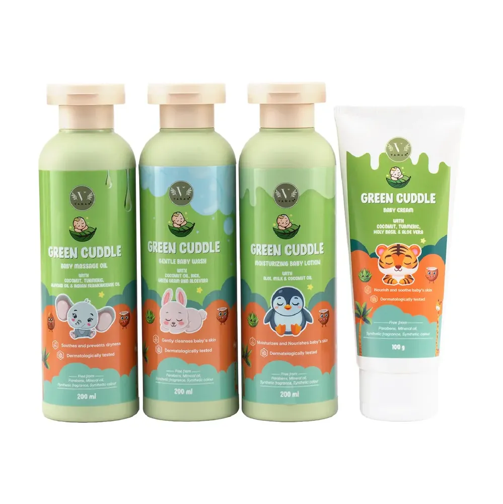 Vanan Green Cuddle Baby Geschenkset