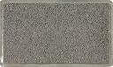 ID Mat 608002 deurmat, vinylvezel, grijs, 80 x 60 x 1,10 cm