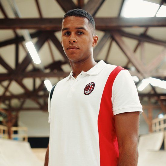 AC Milan State of Football B.V. AC Milan Polo Heren Wit M