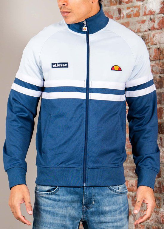 Ellesse Rimini Track Jacket - Blue Light Blue - Men's XL