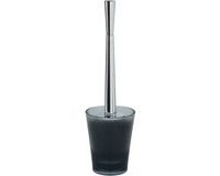 Spirella Toiletborstel met Houder – Grijs – Kunststof – 12 x 40 x 12 cm