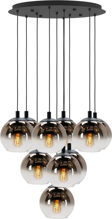 Eglo Ariscani 1 Hanglamp - E27 - Ø 65.5 cm - Zwart/Koper