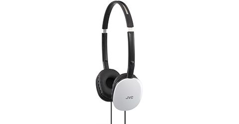JVC HA-S160 On-Ear Headphones - White