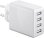 Wentronic 44962 - USB Charger - 4x USB 2.0 - 30W - White