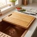 Pure.Sink Snijplank bamboe 42x30 cm voor spoelbak PEXCB40-24