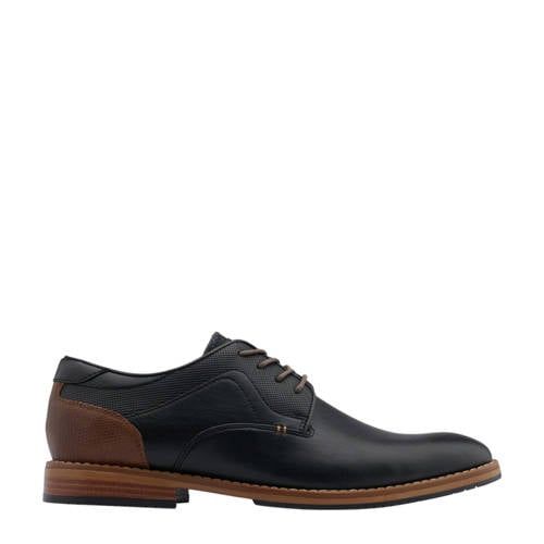 AM SHOE veterschoenen zwart