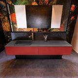 Mondiaz ERIN 200cm badmeubelset onderkast Fire Dark grey