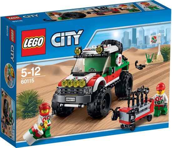LEGO 4 x 4 Voertuig 60115 - Blauw