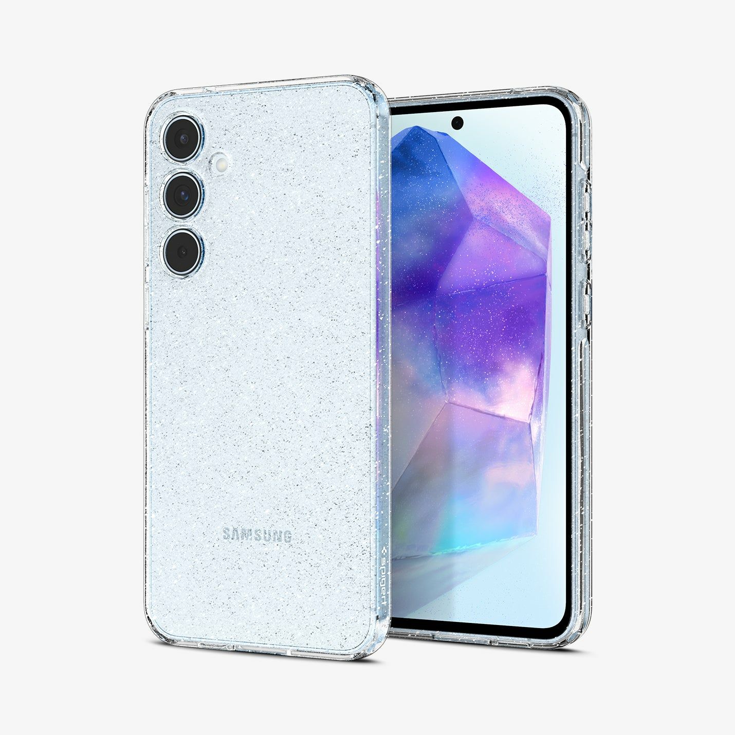 Spigen Liquid Crystal Case for Samsung Galaxy A55 5G - Transparent