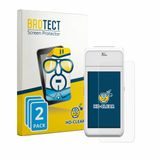 BROTECT Screenprotector voor Pax A99 - Folie Beschermfolie transparant 2 Stuks