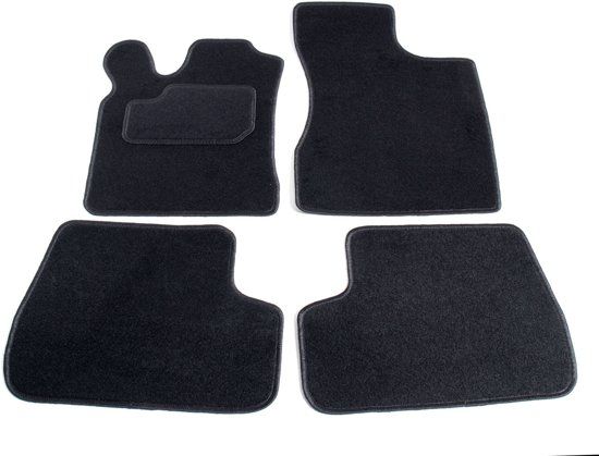 Cargoods Automatten op maat - zwart stof - Renault Twingo 1 1993-2007