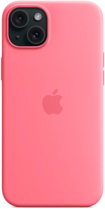 Apple Siliconen Hoesje MagSafe iPhone 15 Plus Roze