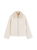 Tommy Hilfiger Dames Bomberjack Wol/Polyester Beige M