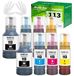 Epson 113 bouteilles d'encre (8 pièces) pour Epson EcoTank ET-5150
