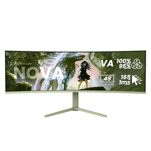 Arozzi Nova 34 inch gebogen VA 165 Hz gaming monitor
