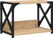 vidaXL Printerstandaard - 44x26x31,5 cm - Bewerkt Hout - Sonoma Eikenkleurig
