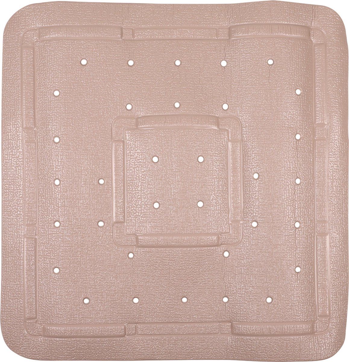 Differnz Tutus Anti-slip inlegmat Douche 55x55cm Taupe 31.002.14